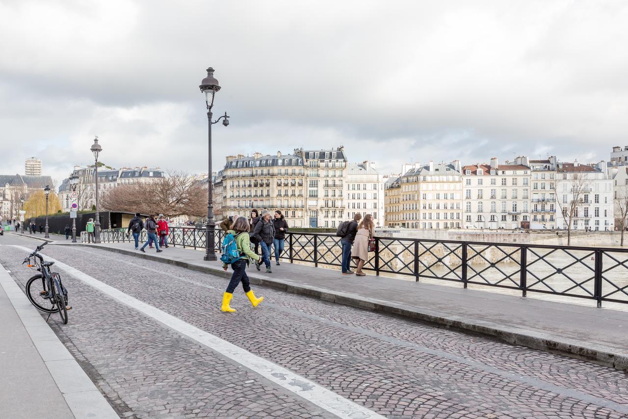 파리 Veeve - Overlooking The Seine On Ile De La Cite 아파트 외부 사진