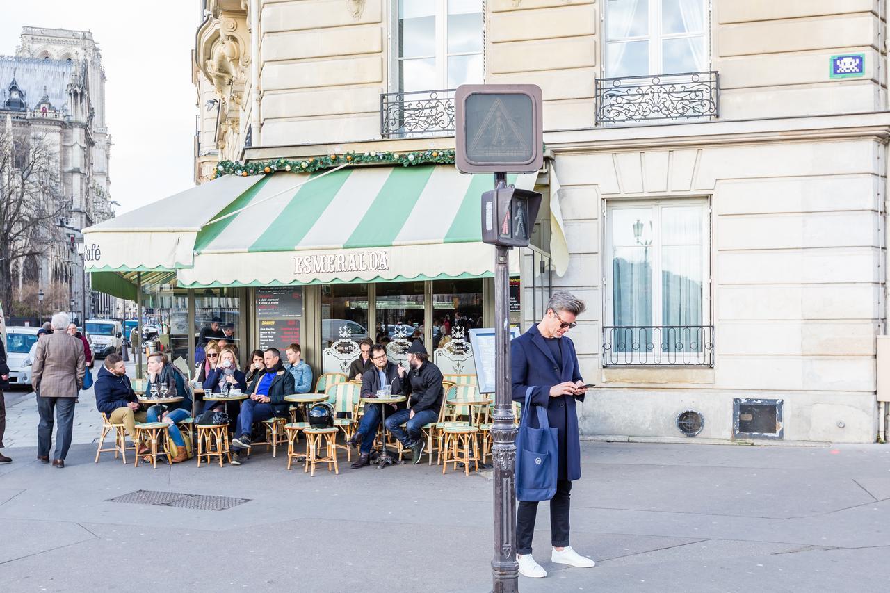 파리 Veeve - Overlooking The Seine On Ile De La Cite 아파트 외부 사진